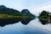 Suối Yến trong veo khi thu sang Suối Yến trong veo khi thu sang