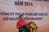 Mít tinh hưởng ứng Tháng Hành động quốc gia phòng, chống HIV/AIDS Mít tinh hưởng ứng Tháng Hành động quốc gia phòng, chống HIV/AIDS