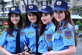 4 nữ bảo vệ xinh như hot girl gây xôn xao 4 nữ bảo vệ xinh như hot girl gây xôn xao