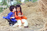 'Thiên thần' nhà Việt Hương, Thúy Hạnh xúng xính áo dài 'Thiên thần' nhà Việt Hương, Thúy Hạnh xúng xính áo dài