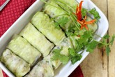 Bắp cải cuộn thịt mát ngọt ngon cơm Bắp cải cuộn thịt mát ngọt ngon cơm