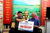 Ủng hộ 500 triệu đồng thực hiện ca mổ tim bẩm sinh cho trẻ em Ủng hộ 500 triệu đồng thực hiện ca mổ tim bẩm sinh cho trẻ em