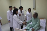 Kiểm tra công tác thường trực cấp cứu phục vụ IPU 132 Kiểm tra công tác thường trực cấp cứu phục vụ IPU 132
