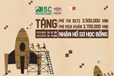 Tặng phí thi IELTS, phí visa khẩn khi nộp hồ sơ du học tại ISC-UKEAS Tặng phí thi IELTS, phí visa khẩn khi nộp hồ sơ du học tại ISC-UKEAS