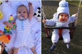 Sức sống mãnh liệt của bé trai chỉ có nửa quả tim Sức sống mãnh liệt của bé trai chỉ có nửa quả tim