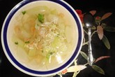 Canh bầu nấu moi - chút quà biển xứ Thanh Canh bầu nấu moi - chút quà biển xứ Thanh