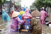 Xe bò lội nước đi... đẻ ở Hà Nội: "Vợ tôi đã sinh đôi" Xe bò lội nước đi... đẻ ở Hà Nội: "Vợ tôi đã sinh đôi"