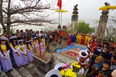 Linh thiêng lễ hội đền Cờn Linh thiêng lễ hội đền Cờn