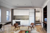Căn hộ 84m² không tường ngăn tiện nghi, đẹp mắt Căn hộ 84m² không tường ngăn tiện nghi, đẹp mắt