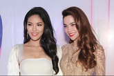 Hồ Ngọc Hà chúc mừng chiến thắng của Lan Khuê Hồ Ngọc Hà chúc mừng chiến thắng của Lan Khuê