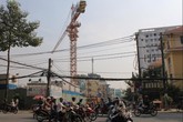 TP HCM: Ngăn ngừa hiểm họa từ các cần trục tháp TP HCM: Ngăn ngừa hiểm họa từ các cần trục tháp
