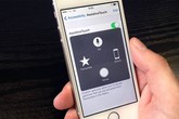 Dùng phím Home ảo vì sợ hỏng iPhone Dùng phím Home ảo vì sợ hỏng iPhone