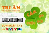 Sẽ truyền hình trực tiếp chương trình “Cảm ơn cuộc đời” Sẽ truyền hình trực tiếp chương trình “Cảm ơn cuộc đời”