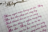 Ngỡ ngàng khả năng viết chữ đẹp như in của một sinh viên ngành Hoá học Ngỡ ngàng khả năng viết chữ đẹp như in của một sinh viên ngành Hoá học