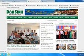 Trang tin điện tử Dân Sinh hoạt động trở lại Trang tin điện tử Dân Sinh hoạt động trở lại