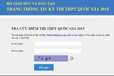 Tra cứu điểm thi THPT Quốc gia 2015 tại đây Tra cứu điểm thi THPT Quốc gia 2015 tại đây
