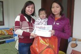Món quà Tết ấm lòng cho bé “bụng căng tròn” vì bệnh tan máu bẩm sinh Món quà Tết ấm lòng cho bé “bụng căng tròn” vì bệnh tan máu bẩm sinh