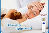 Nhiệt kế đo trán Omron Mc-720 - Sự lựa chọn thông minh của các mẹ Nhiệt kế đo trán Omron Mc-720 - Sự lựa chọn thông minh của các mẹ
