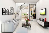 Nhà ống thiết kế đơn giản với giá 850 triệu Nhà ống thiết kế đơn giản với giá 850 triệu