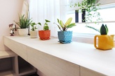 Cải tạo căn hộ góc với chi phí 400 triệu Cải tạo căn hộ góc với chi phí 400 triệu