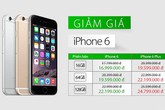 Giá iPhone 6, 6 Plus giảm sâu Giá iPhone 6, 6 Plus giảm sâu