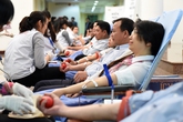 Văn phòng Chính phủ tham gia hiến máu tình nguyện Văn phòng Chính phủ tham gia hiến máu tình nguyện