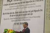 Đại thi hào Nguyễn Du - Di sản và giá trị xuyên thời đại Đại thi hào Nguyễn Du - Di sản và giá trị xuyên thời đại