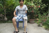 Sống vất vưởng sau tai nạn cần cẩu Sống vất vưởng sau tai nạn cần cẩu