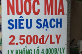 So giá hàng bình dân ở Hà Nội, Sài Gòn So giá hàng bình dân ở Hà Nội, Sài Gòn