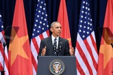 Công nghệ giúp Obama diễn thuyết không cần nhìn giấy Công nghệ giúp Obama diễn thuyết không cần nhìn giấy
