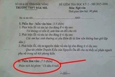 Thực hư đề thi phân tích phim “Cô dâu 8 tuổi” gây xôn xao dư luận Thực hư đề thi phân tích phim “Cô dâu 8 tuổi” gây xôn xao dư luận