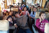 Người dân vật vã trở lại thành phố sau nghỉ Tết Người dân vật vã trở lại thành phố sau nghỉ Tết