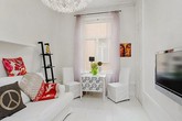 Căn hộ đẹp tinh khôi nhờ lối bài trí đơn giản Căn hộ đẹp tinh khôi nhờ lối bài trí đơn giản