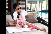 Con gái Đoan Trang - tiểu thư nhà giàu được cưng chiều Con gái Đoan Trang - tiểu thư nhà giàu được cưng chiều