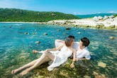 Ảnh cưới lãng mạn của Vân Trang Ảnh cưới lãng mạn của Vân Trang