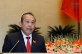 Ông Trương Hòa Bình - Chánh án Tòa án nhân dân tối cao: Vẫn còn cán bộ tòa án vi phạm Ông Trương Hòa Bình - Chánh án Tòa án nhân dân tối cao: Vẫn còn cán bộ tòa án vi phạm