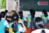 Lớp học trường huyện có 1 thủ khoa, 13 em trên 24 điểm Lớp học trường huyện có 1 thủ khoa, 13 em trên 24 điểm