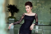 Huyền My gợi ý trang phục tông đen cho tuần mới Huyền My gợi ý trang phục tông đen cho tuần mới