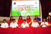 Xây dựng môi trường xanh - sạch - đẹp tại bệnh viện Xây dựng môi trường xanh - sạch - đẹp tại bệnh viện