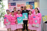 Hưởng ứng ngày thế giới phòng chống ung thư Hưởng ứng ngày thế giới phòng chống ung thư