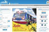 Xuất hiện nhiều website giả bán vé tàu Tết Đinh Dậu Xuất hiện nhiều website giả bán vé tàu Tết Đinh Dậu