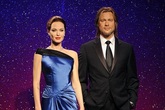 Tượng sáp của Brad Pitt và Angelina Jolie bị tách khỏi nhau Tượng sáp của Brad Pitt và Angelina Jolie bị tách khỏi nhau