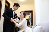 MC Mai Ngọc diện áo dài đính 2.000 viên ngọc trai trong lễ ăn hỏi MC Mai Ngọc diện áo dài đính 2.000 viên ngọc trai trong lễ ăn hỏi