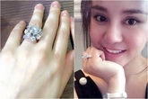 Vy Oanh khoe nhẫn kim cương "khủng", giống hệt của Hồ Ngọc Hà Vy Oanh khoe nhẫn kim cương "khủng", giống hệt của Hồ Ngọc Hà