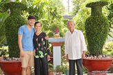 Cuộc sống bình dị ở nhà vườn rộng lớn của Quý Bình Cuộc sống bình dị ở nhà vườn rộng lớn của Quý Bình