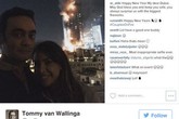 Đôi nam nữ "gây bão" vì selfie bên khách sạn Dubai bốc cháy Đôi nam nữ "gây bão" vì selfie bên khách sạn Dubai bốc cháy