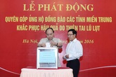 Thủ tướng kêu gọi ủng hộ đồng bào miền Trung và yêu cầu làm rõ trách nhiệm vụ xả lũ Thủ tướng kêu gọi ủng hộ đồng bào miền Trung và yêu cầu làm rõ trách nhiệm vụ xả lũ