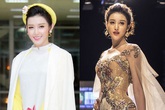 Huyền My với thời trang biến tấu từ xuyên thấu đến nền nã Huyền My với thời trang biến tấu từ xuyên thấu đến nền nã