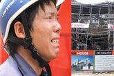 Vụ sập giàn giáo: Con trai khóc mẹ đang bị kẹt trong đống đổ nát Vụ sập giàn giáo: Con trai khóc mẹ đang bị kẹt trong đống đổ nát