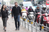 Lắp barie giữ vỉa hè: Kẻ cười, người khóc Lắp barie giữ vỉa hè: Kẻ cười, người khóc